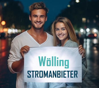 Ortsschild Wölling