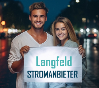 Ortsschild Langfeld